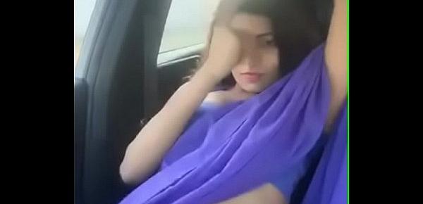  Nikita soni hot dance in car